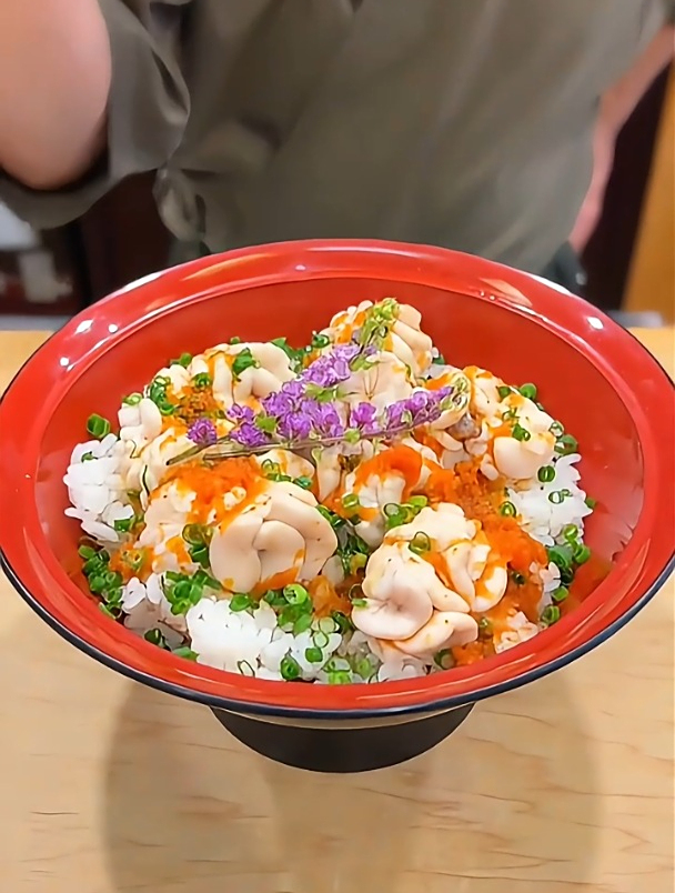 日式鳕鱼白子盖饭,味蕾的非凡盛宴