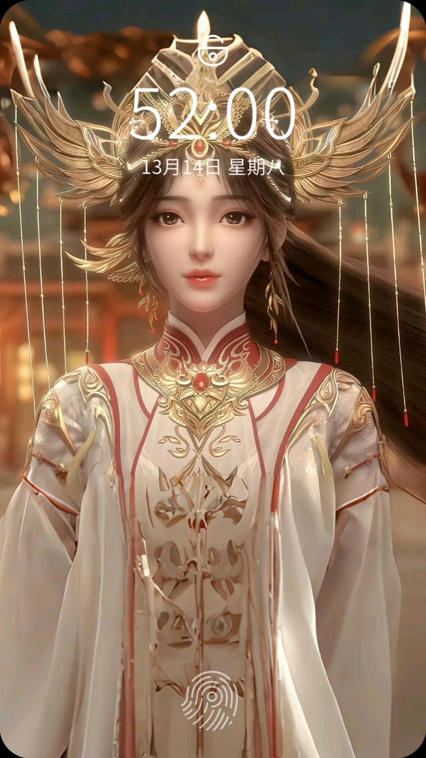 动漫美女,国风壁纸