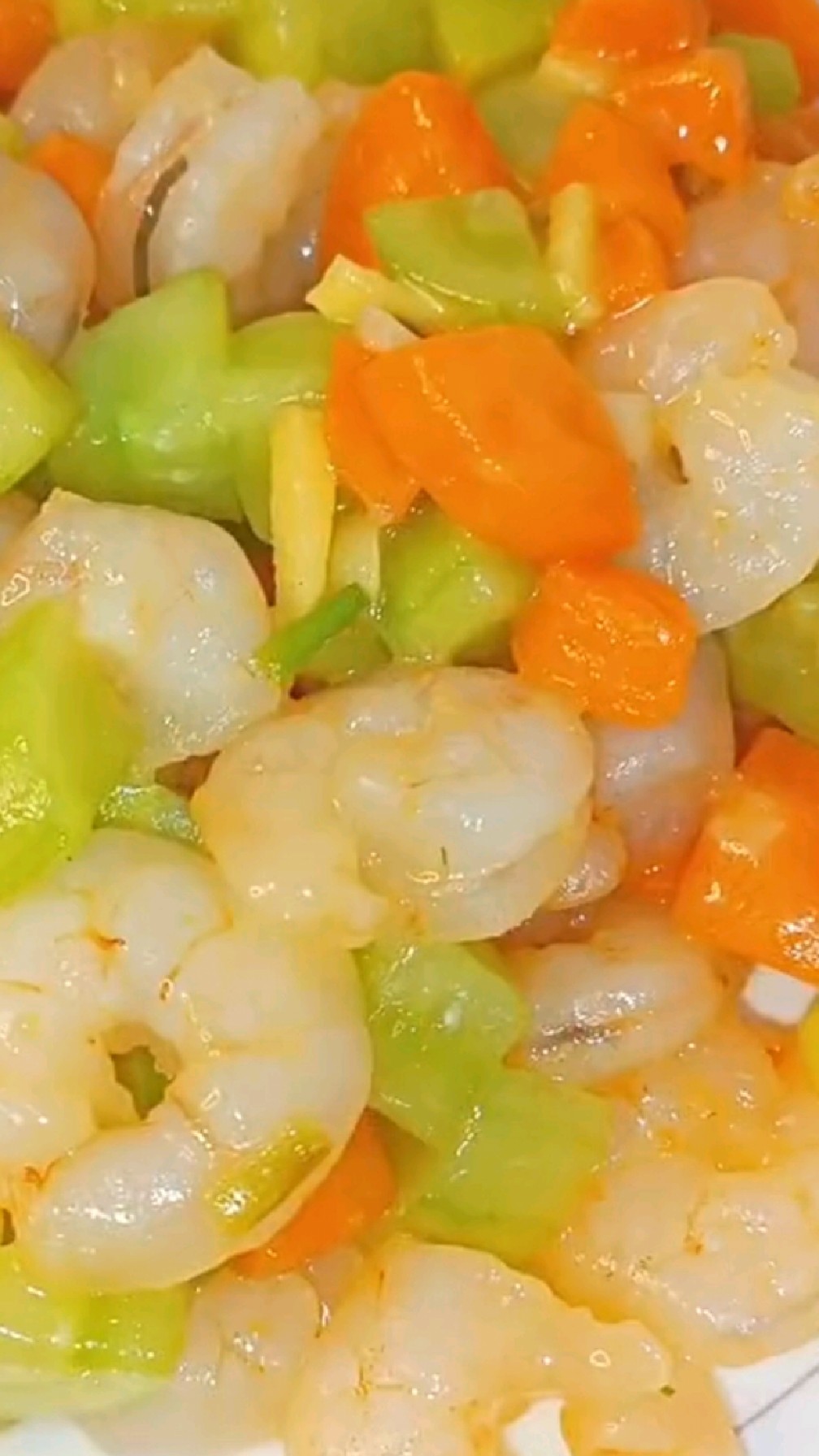 健康家常菜清炒虾仁,营养健康,老少皆宜