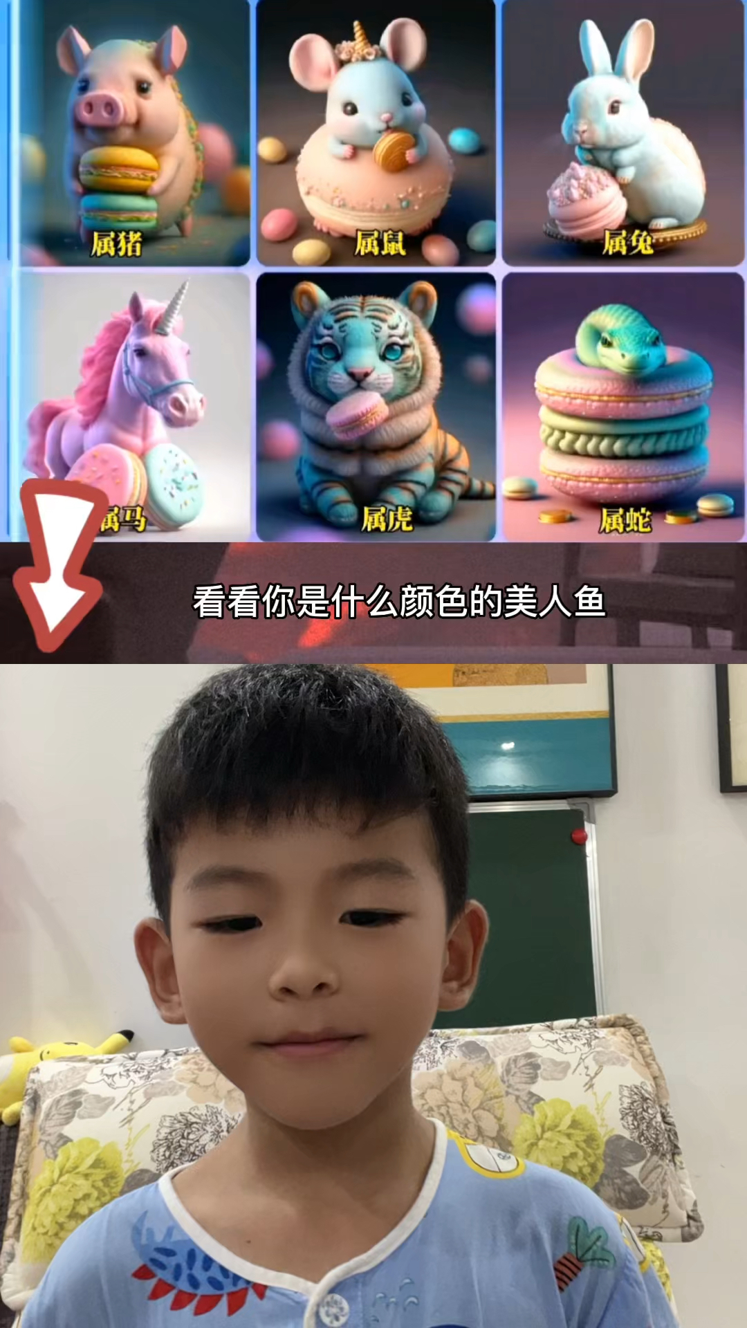 看看你是什么颜色的美人鱼