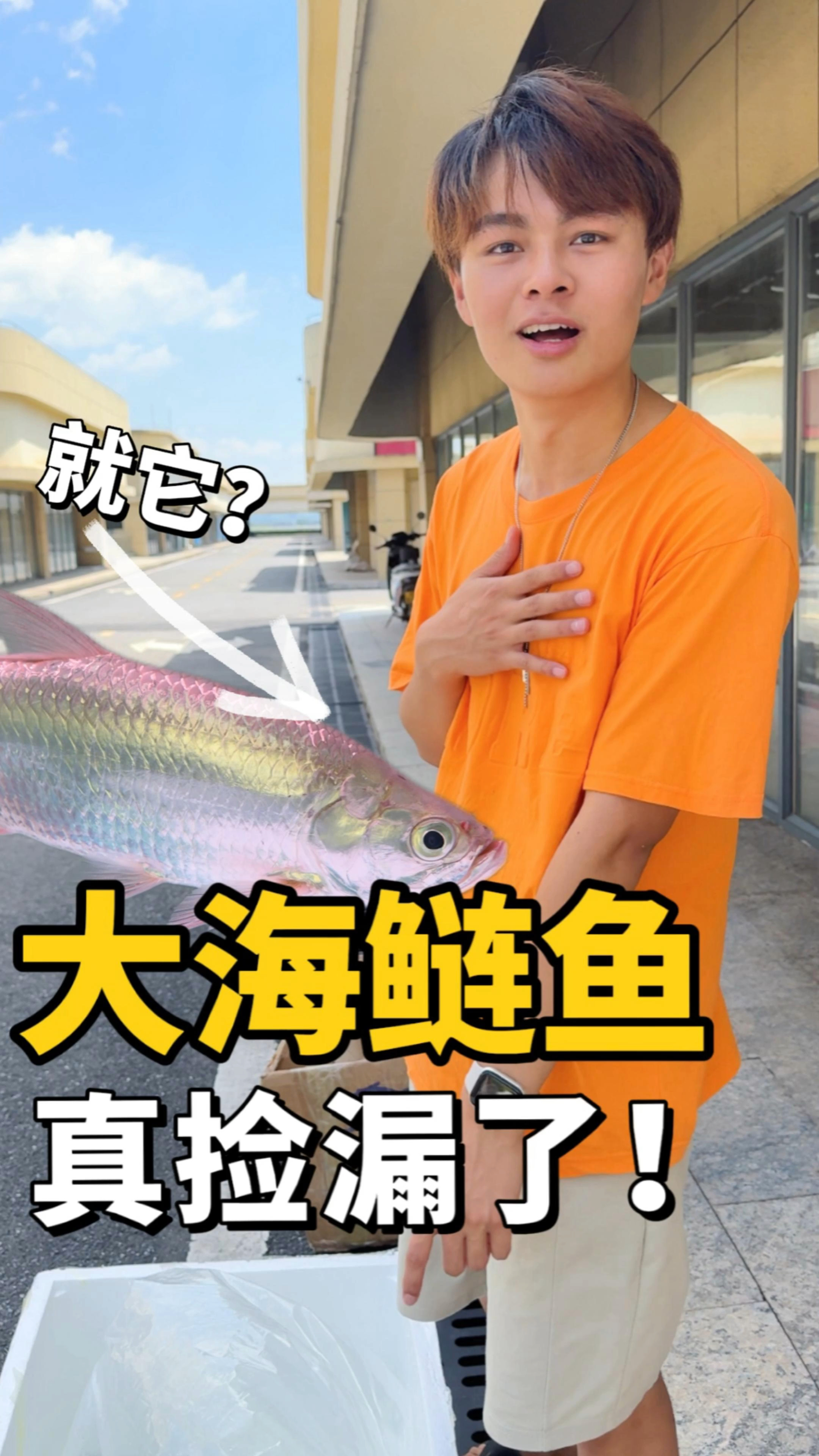 挑战养粉丝推荐的100种鱼之海鲢鱼!