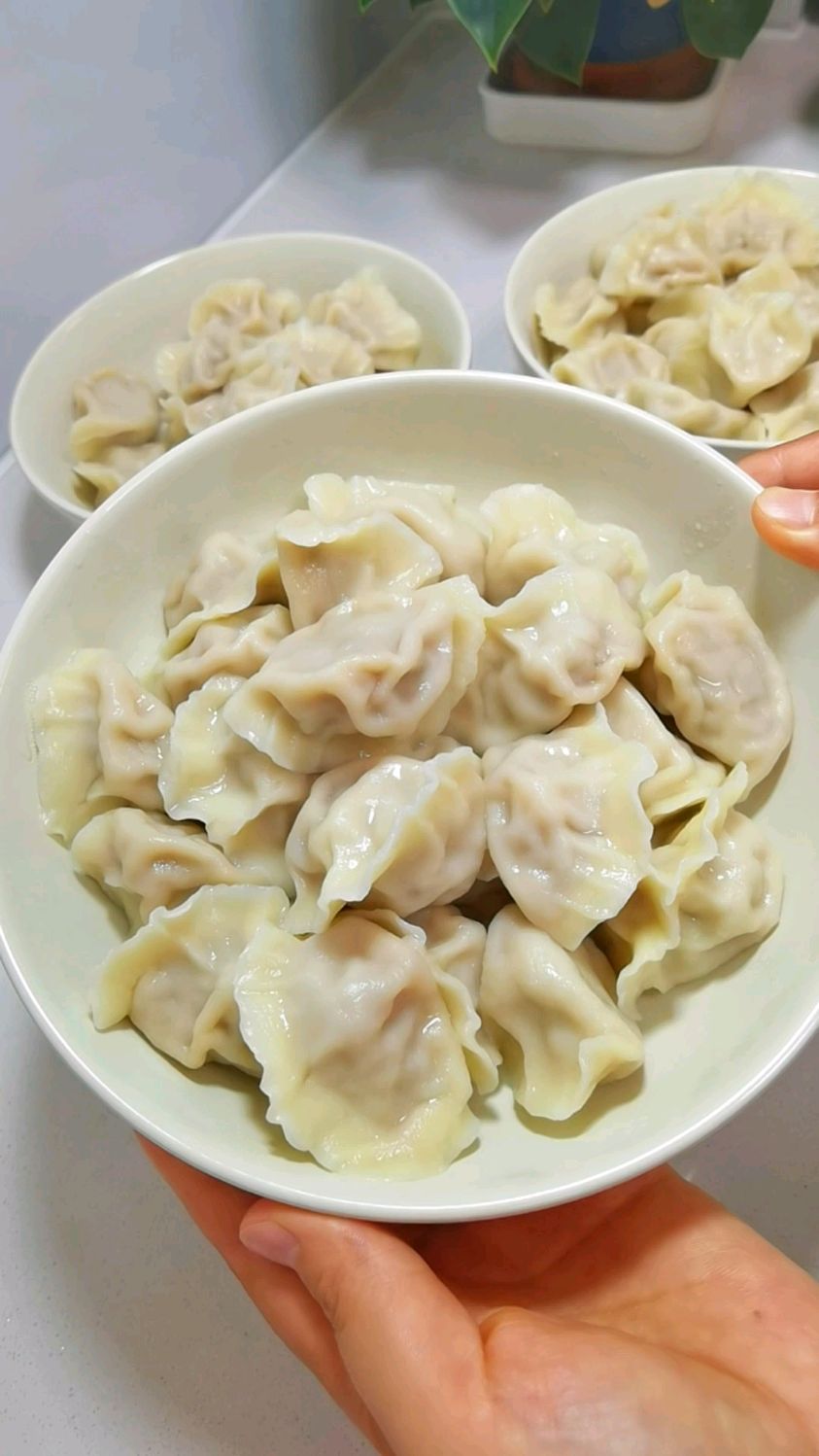 头伏吃饺子,试试这个馅,鲜香多汁,好吃不上火