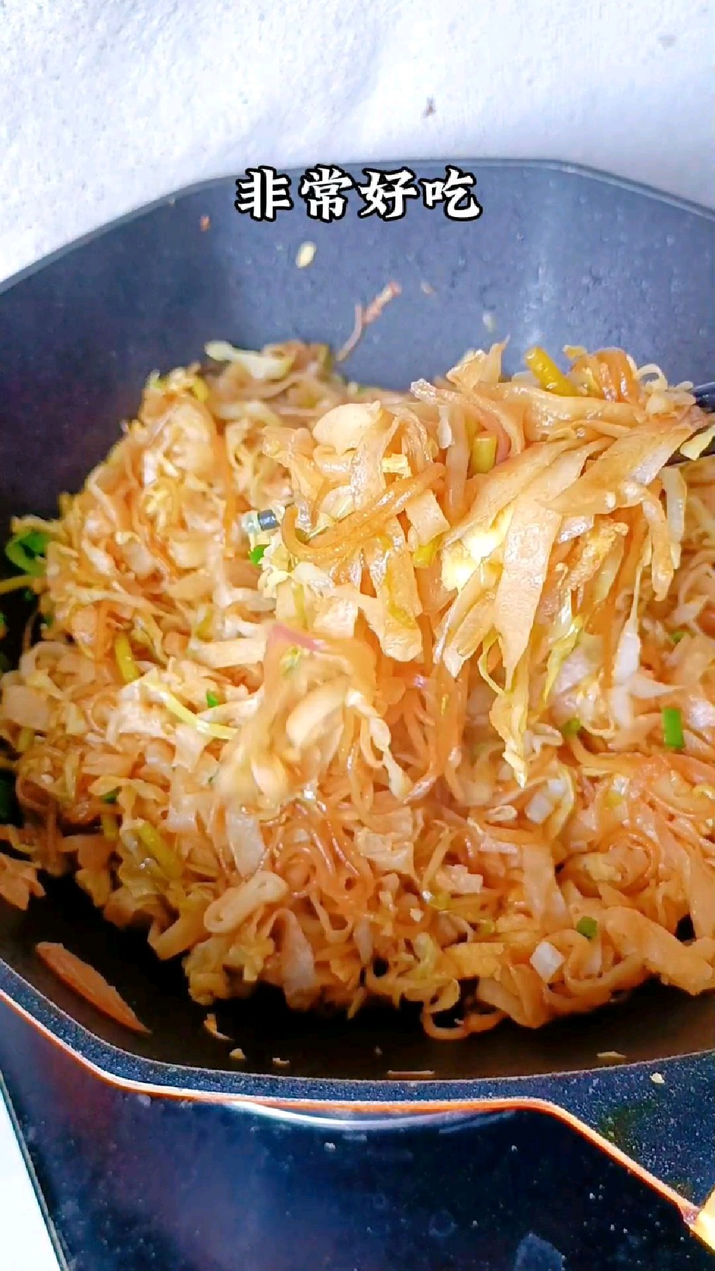 家常炒饼的制作方法,简单又好吃