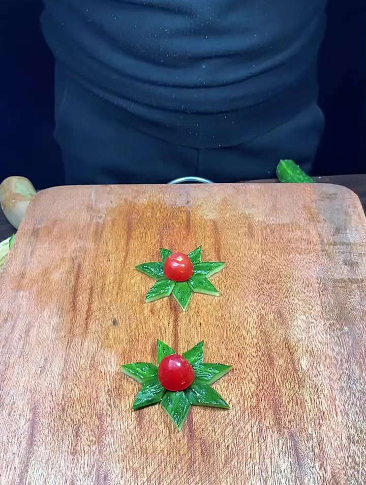 简单易学的蔬菜艺术造型也可以很好看