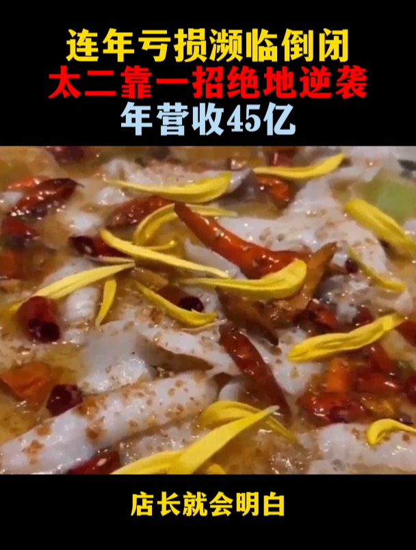 凭一道酸菜鱼救了整个上市集团,半年营收20亿,太二做对了什么?