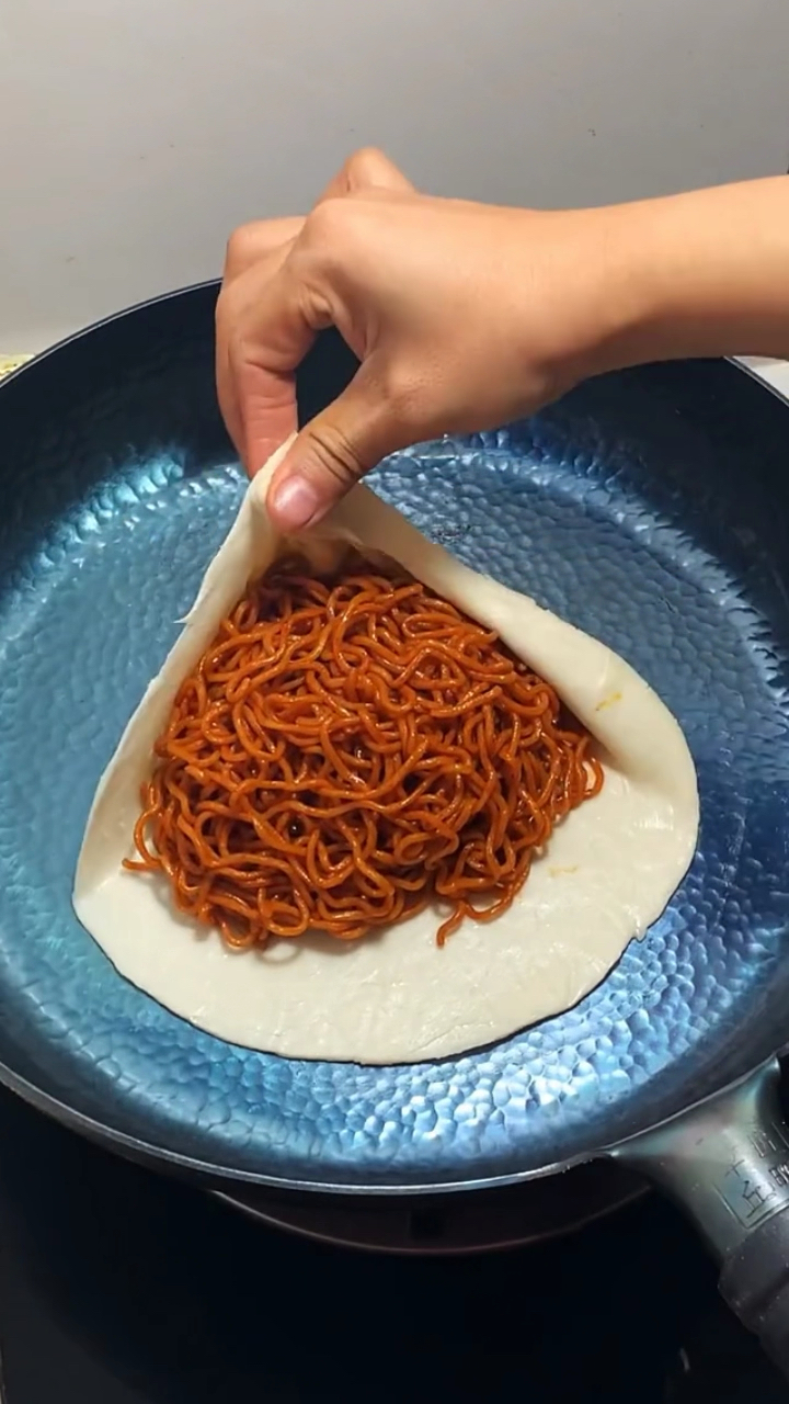 方便面馅饼你吃过吗