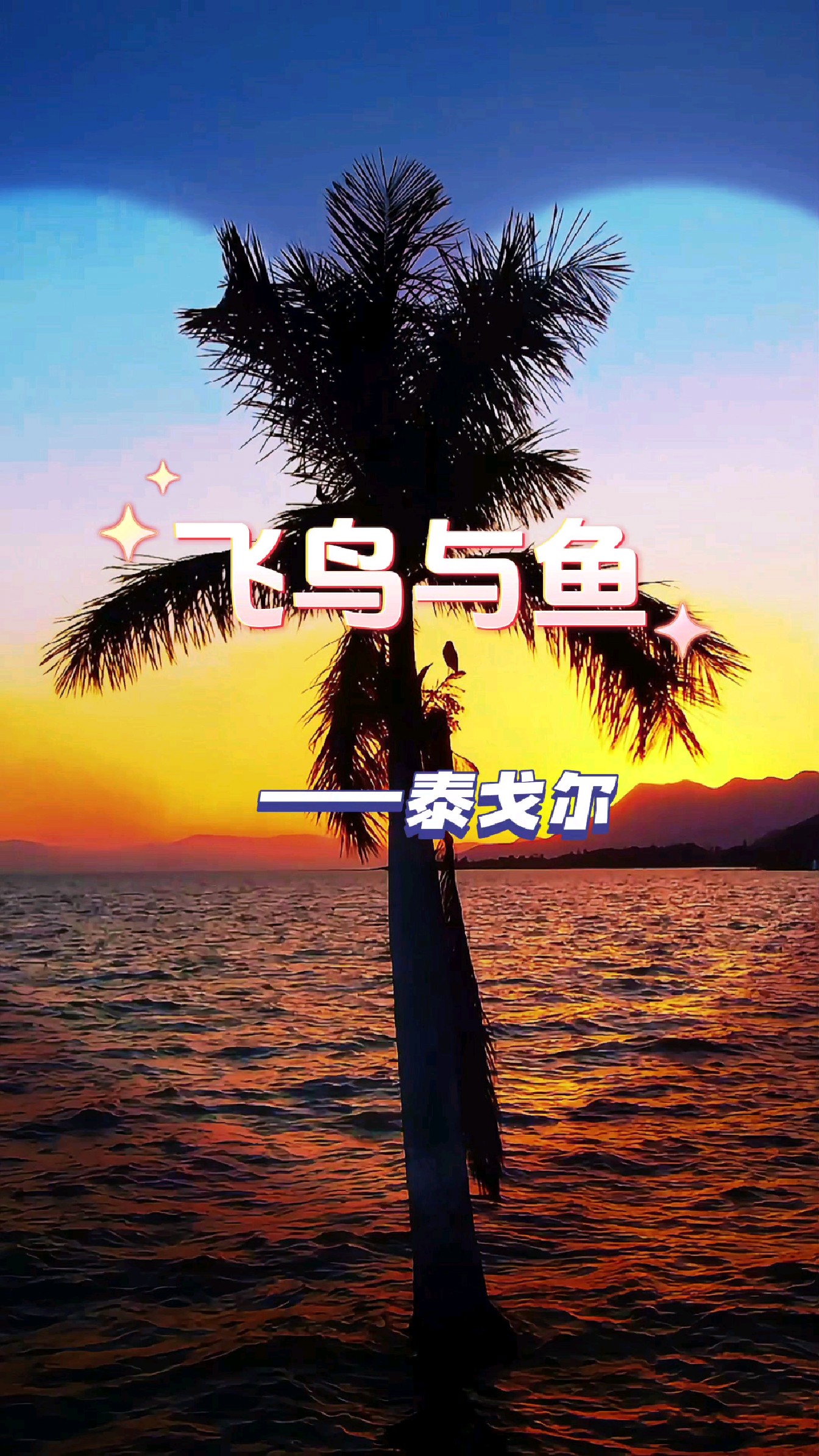 诗歌鉴赏—飞鸟与鱼