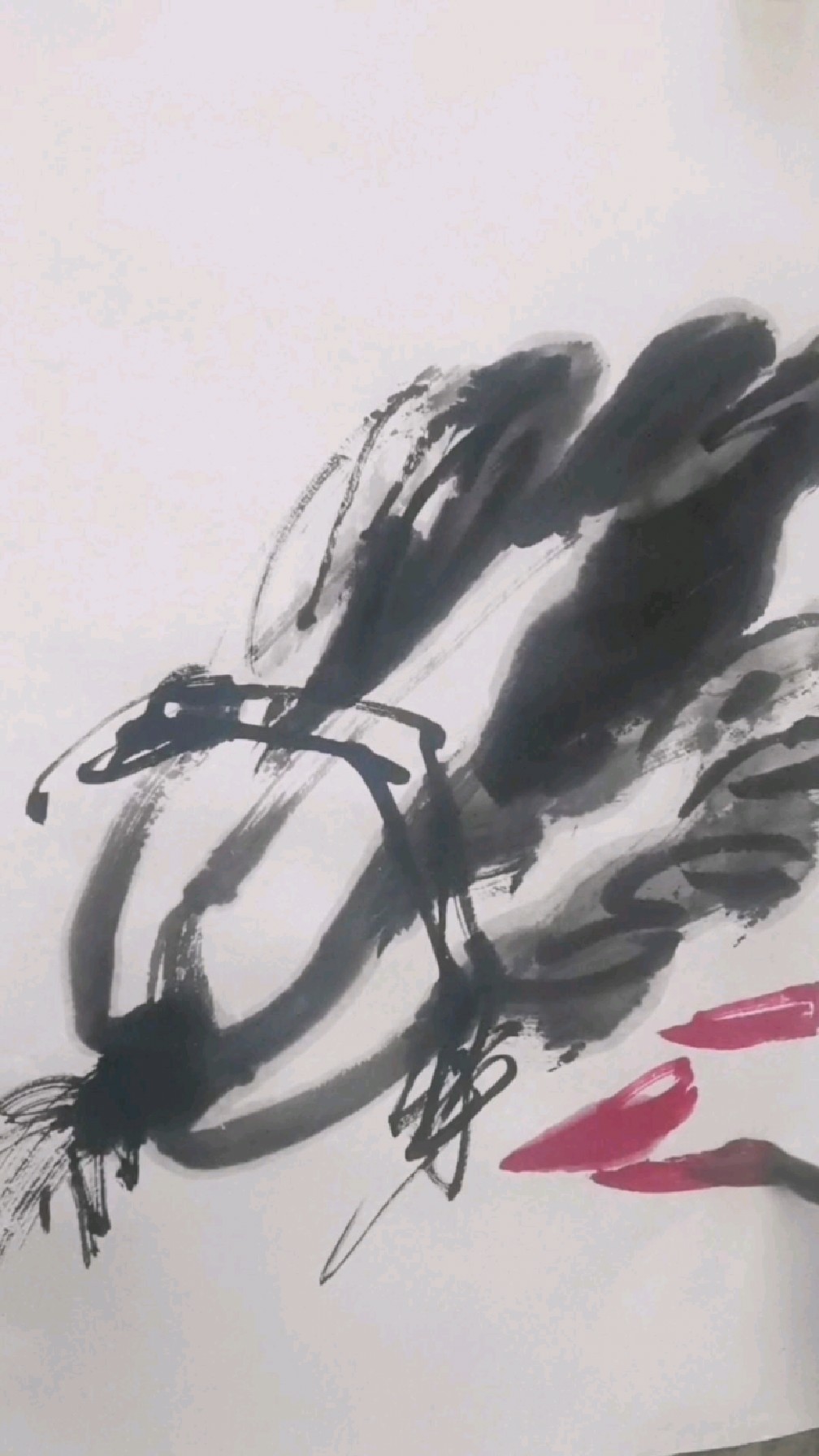 白菜～大写意画法