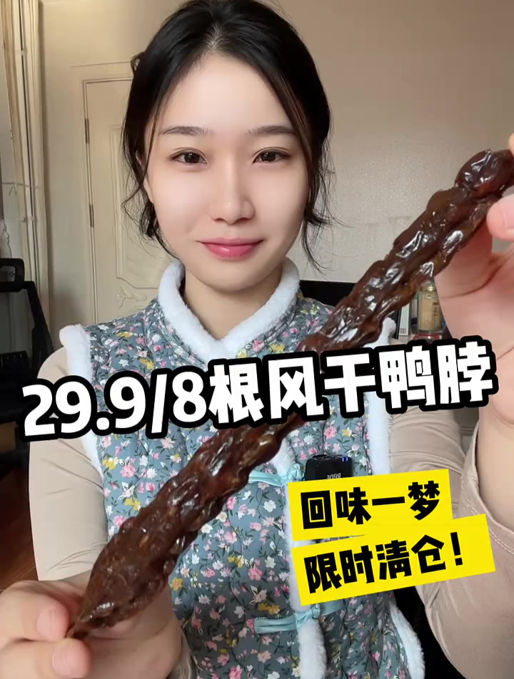 回味一梦的风干鸭脖