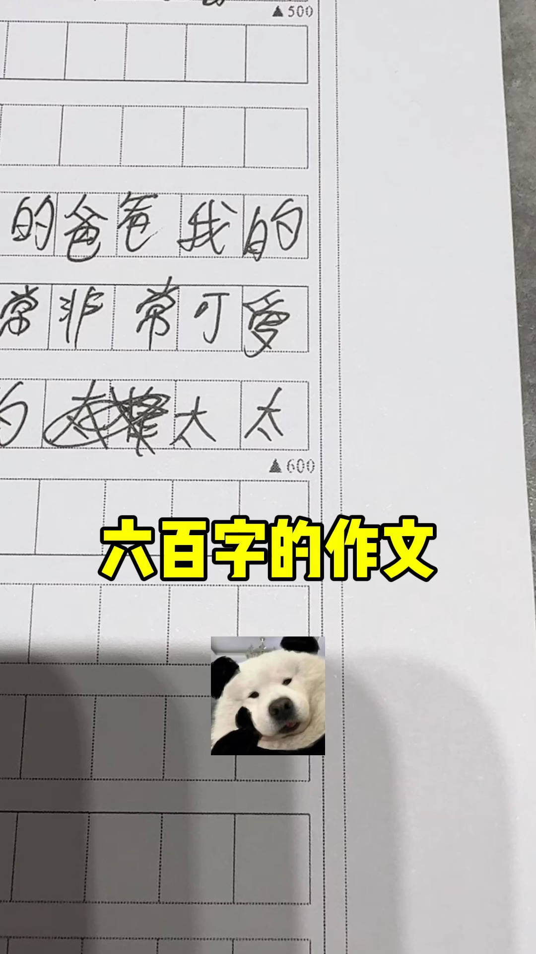 600字的作文,200字的内容