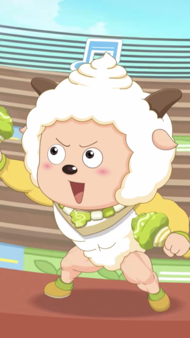 喜羊羊:这还是我们认识的懒羊羊嘛,成为肌肉羊了!