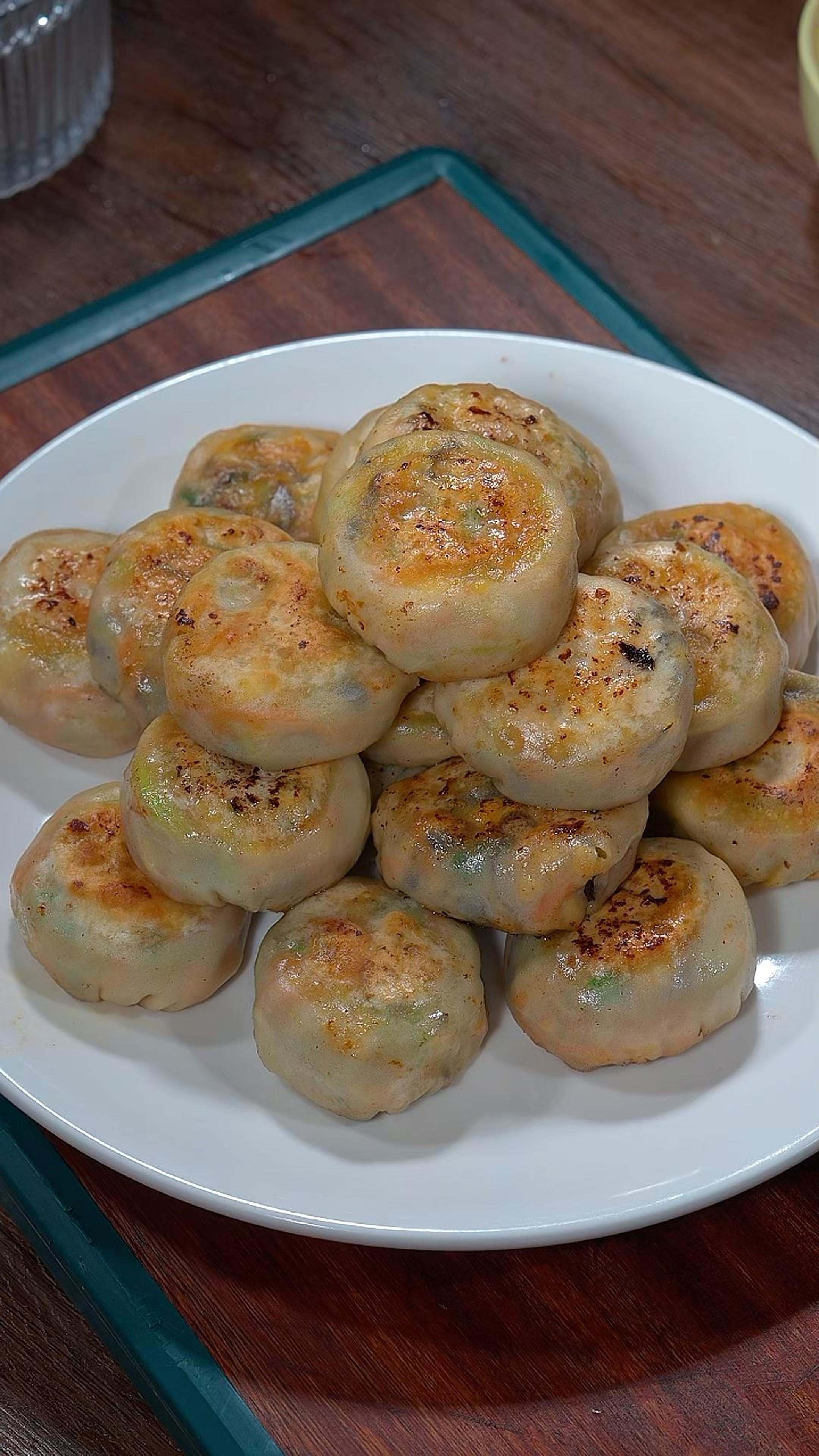 用饺子皮做小馅饼