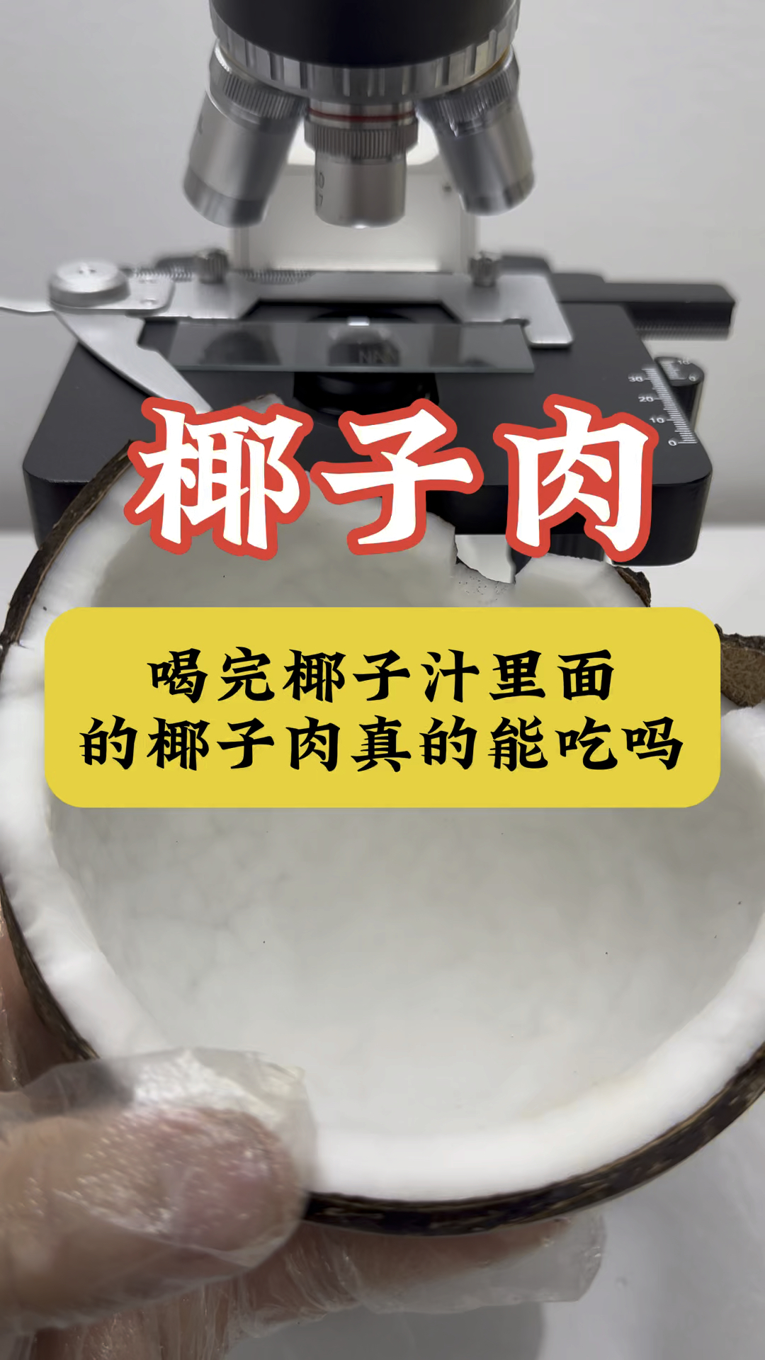 椰子肉你们敢不敢吃?
