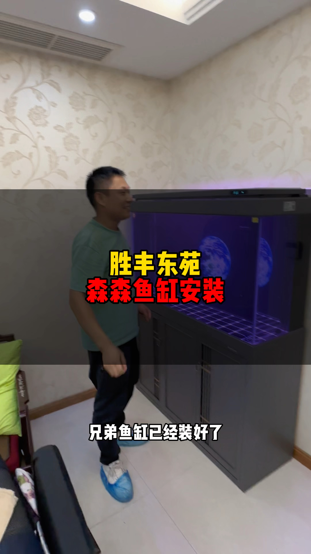 我是张哥,在宁波从事水族观赏鱼水族箱,森森鱼缸功能介绍