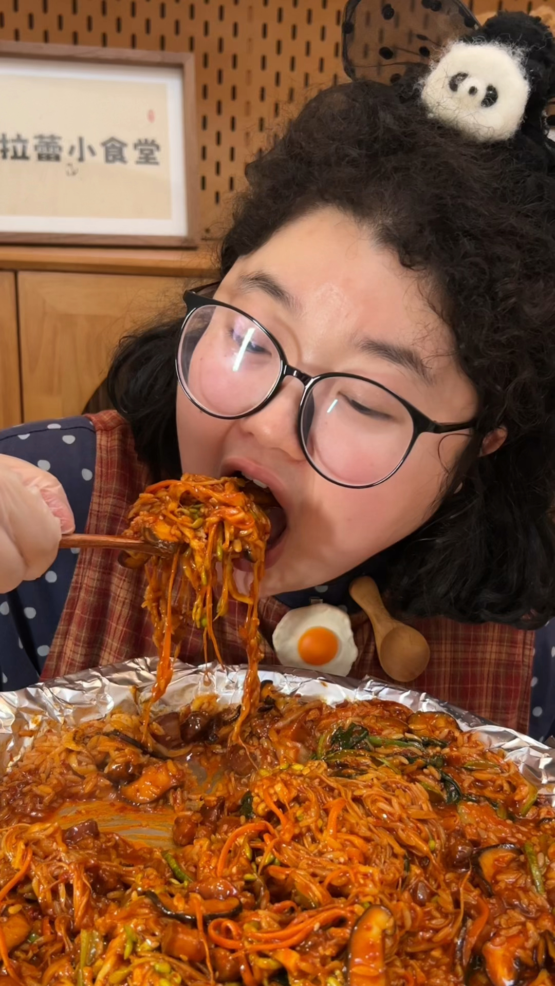 韩式拌饭 可乐鸡腿 辣鱿鱼