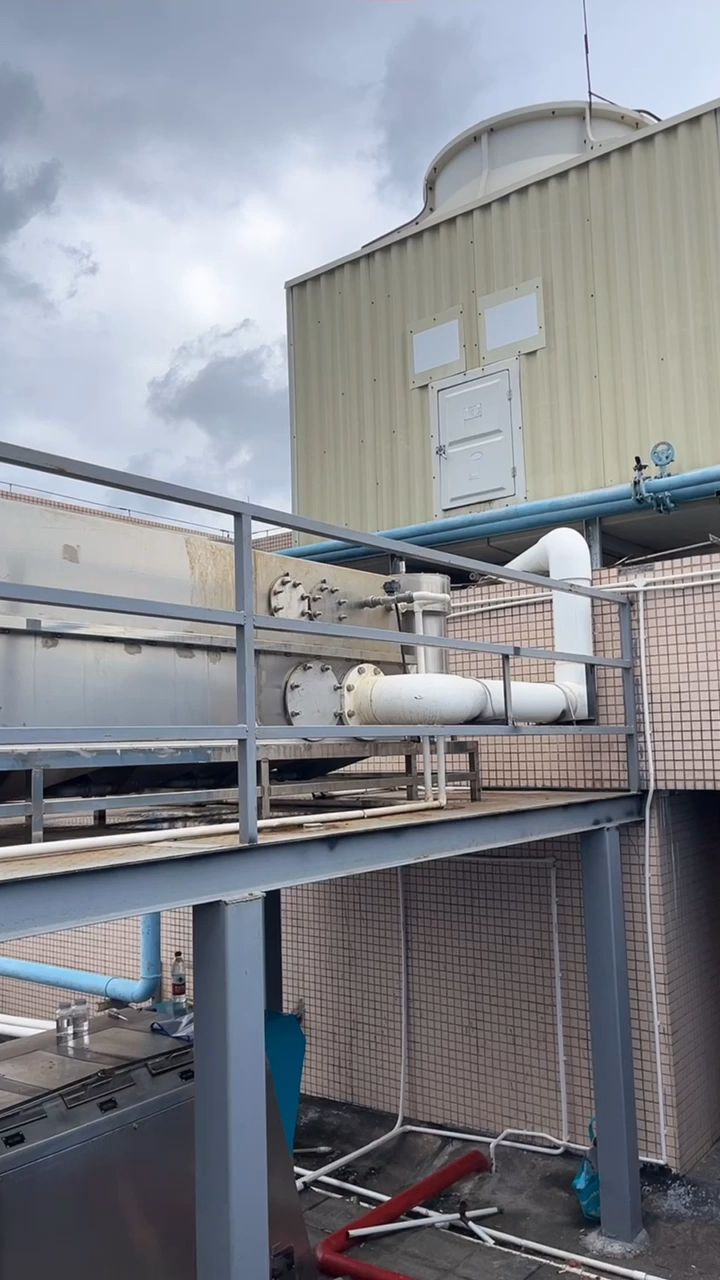 KAKURA卡古循环水处理设备效果展示,让注塑机喝上干净水。