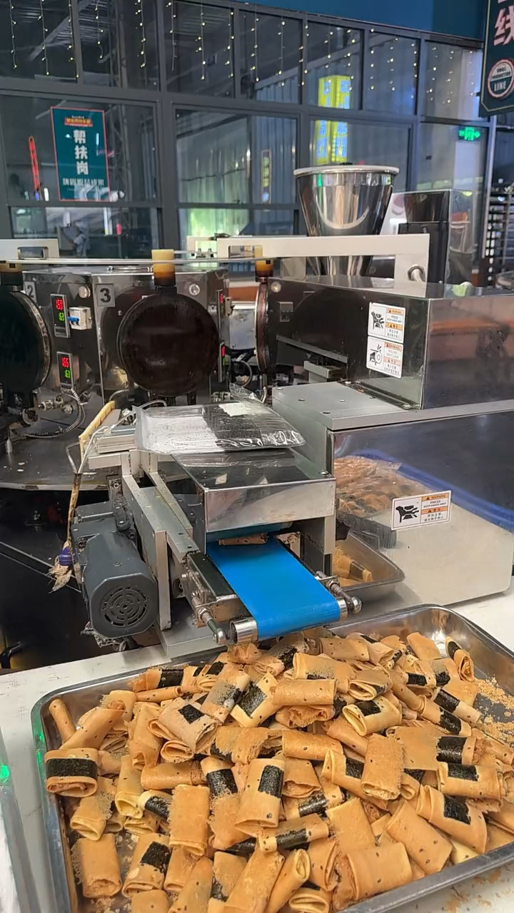 鸡蛋卷机器 全自动蛋卷机