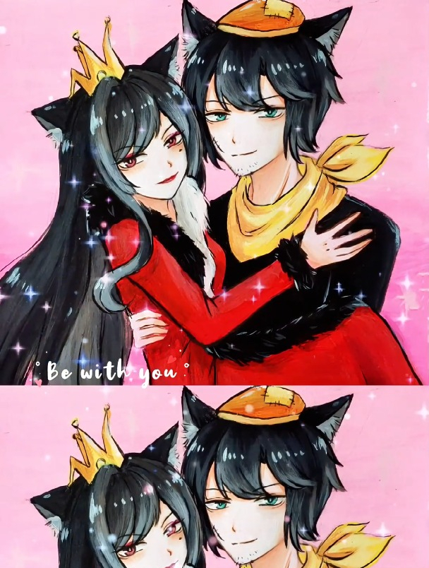 灰太狼和红太狼拟人化以后,网友都被惊艳到了