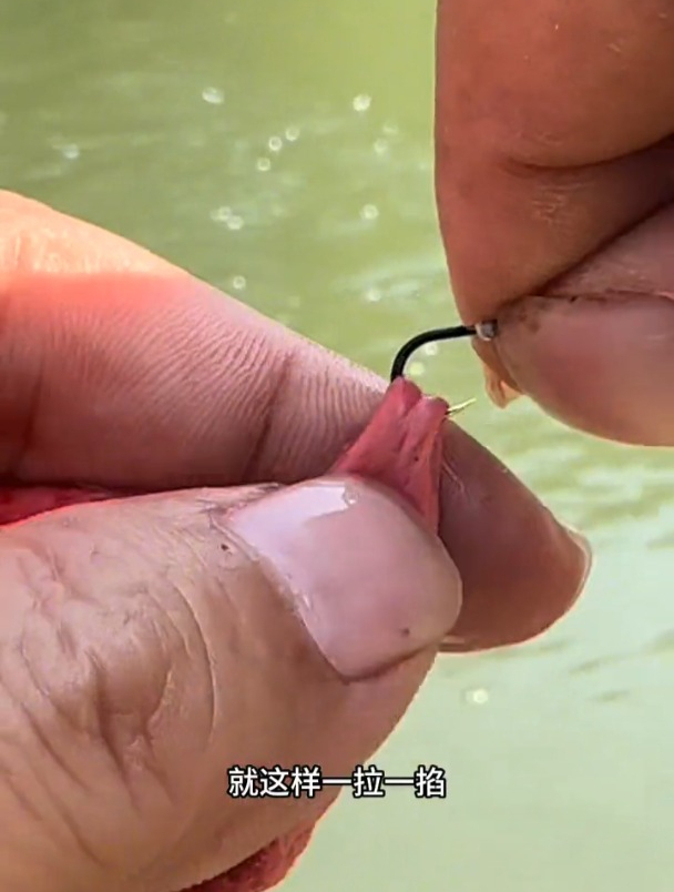 面筋饵钓溪流石斑马口鱼的正确开饵方法,老钓友详细演示!