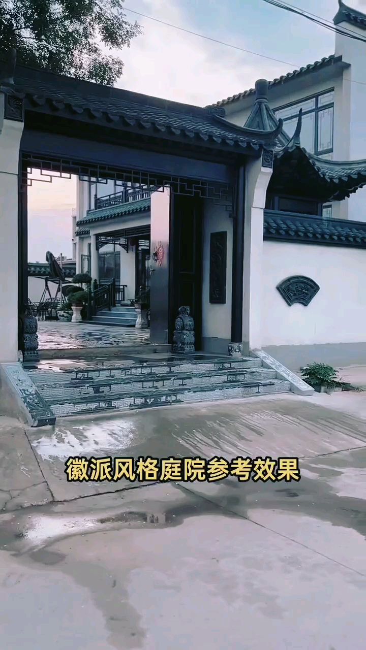 农村自建房,徽派独院小别墅,演绎独特建筑魅力