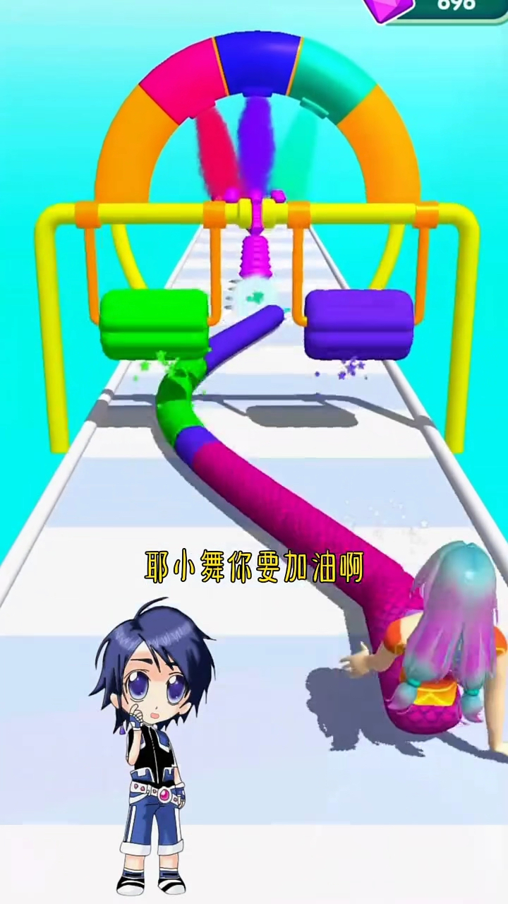 美人鱼的长尾巴真漂亮!