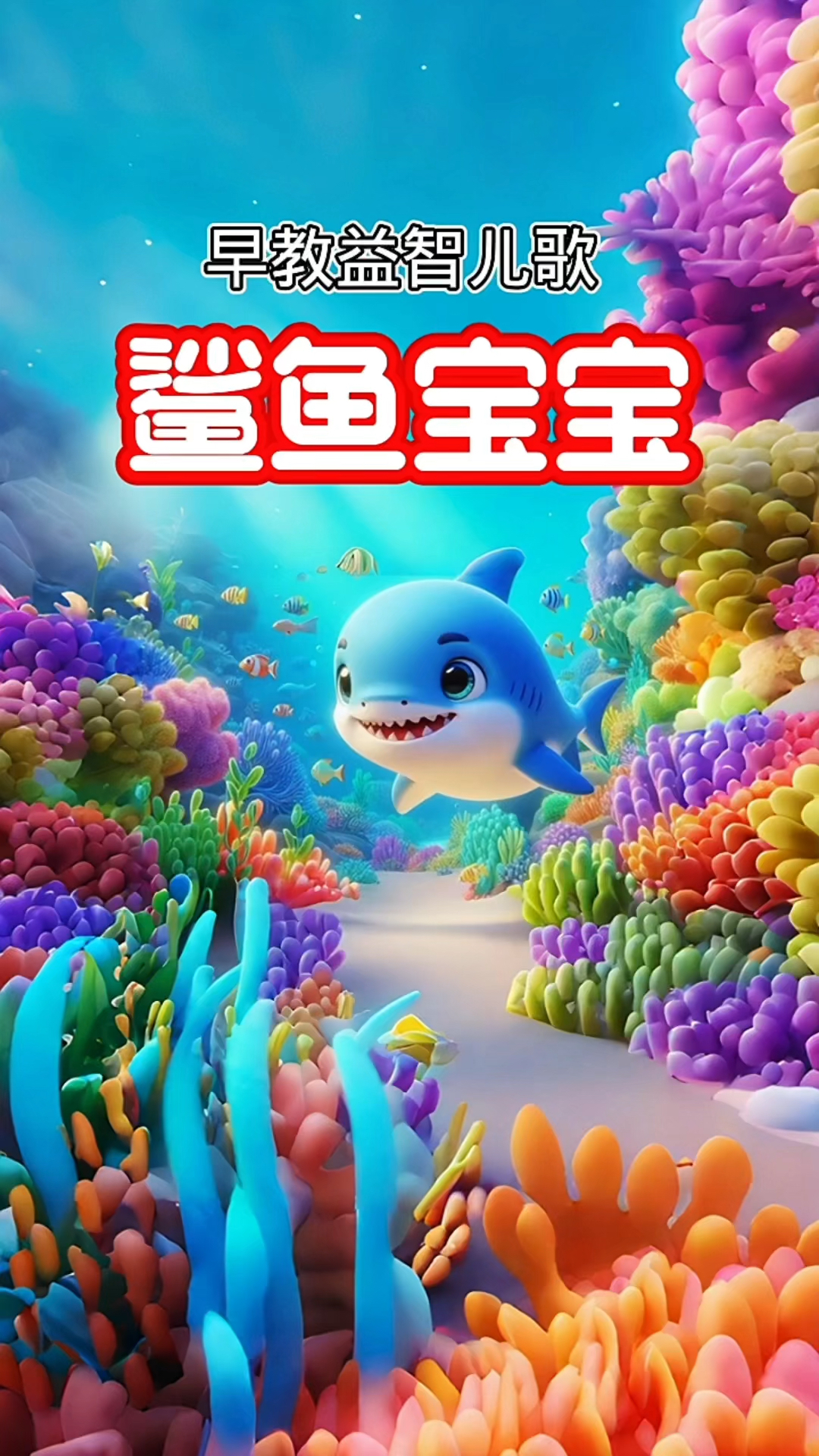 儿童早教益智儿歌《鲨鱼宝宝》