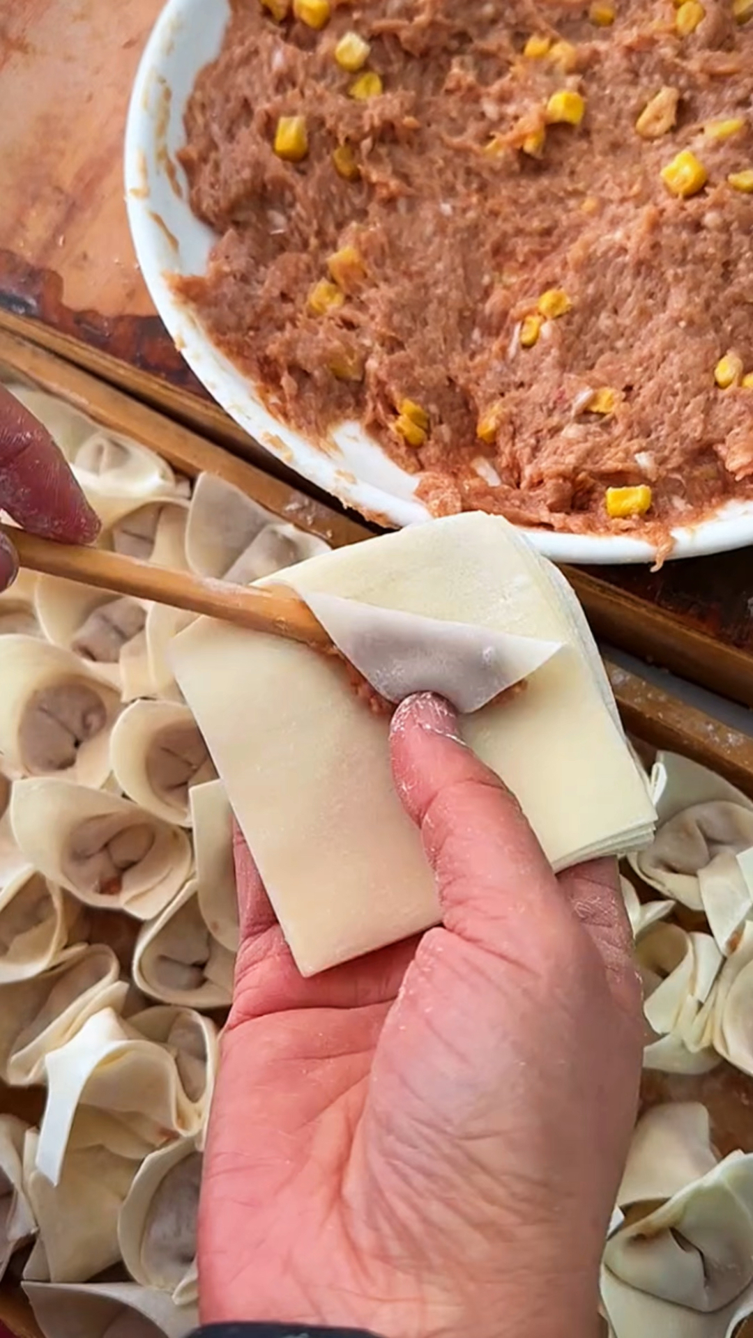 快速制作小馄饨的方法