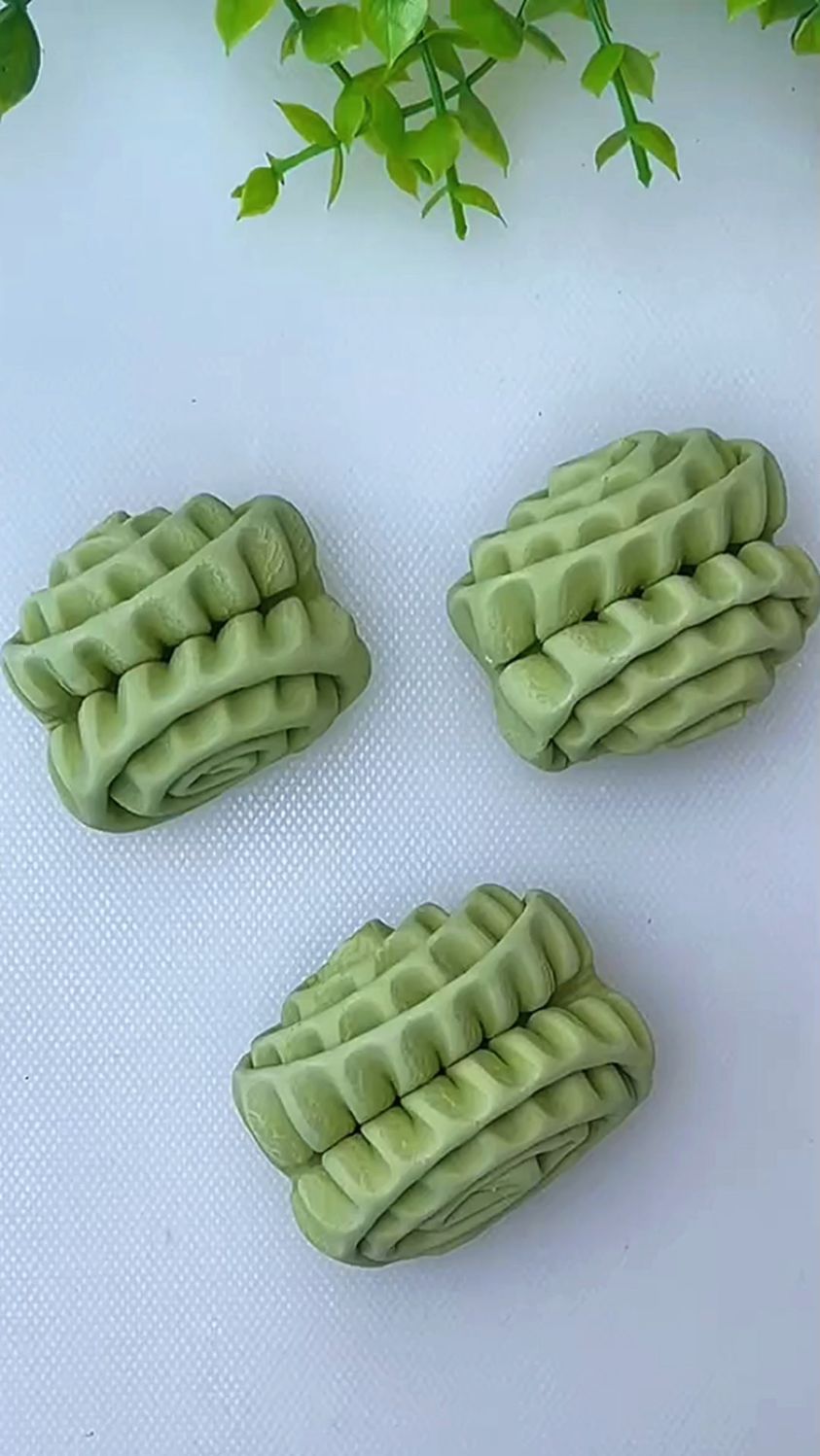 彩色花卷的制作方法。