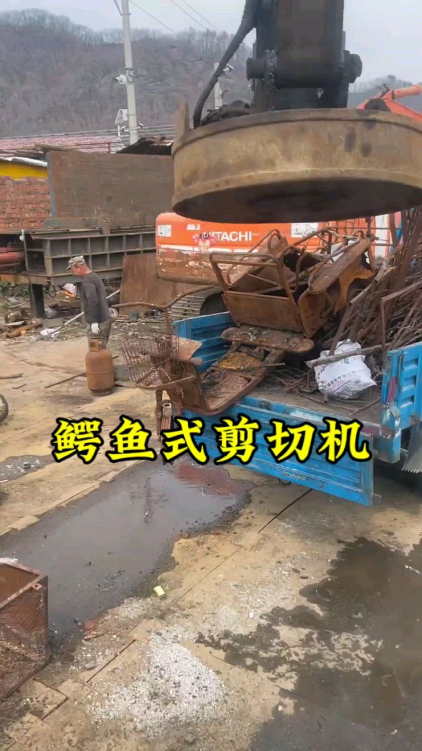 鳄鱼式剪切机#金属设备厂家
