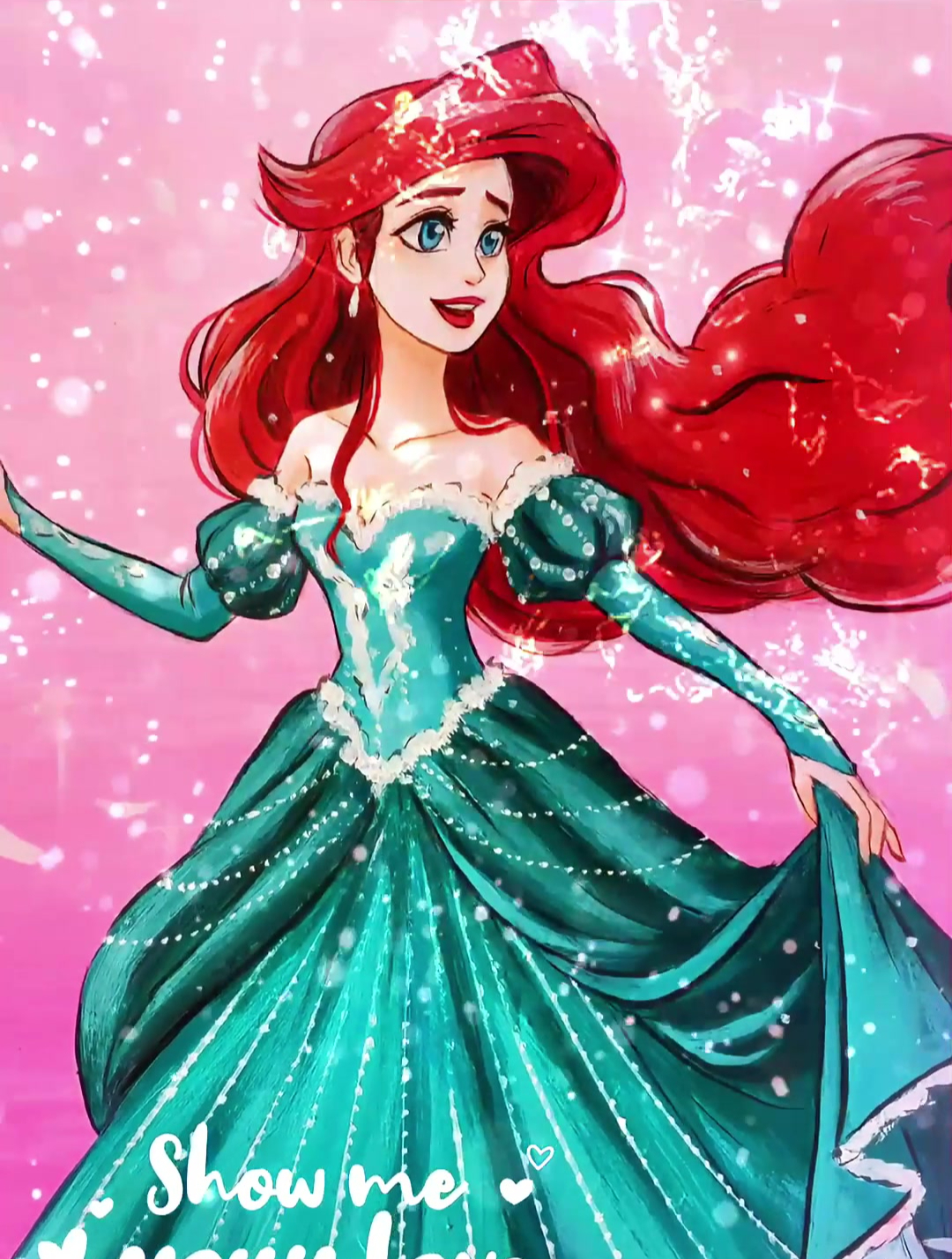 美人鱼三种画法,最后一幅画我看了三遍!