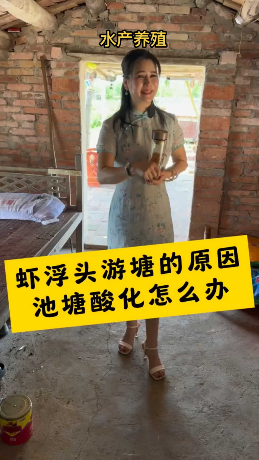 养虾技术,虾浮头游塘的原因,池塘酸化怎么办#南美白对虾养殖