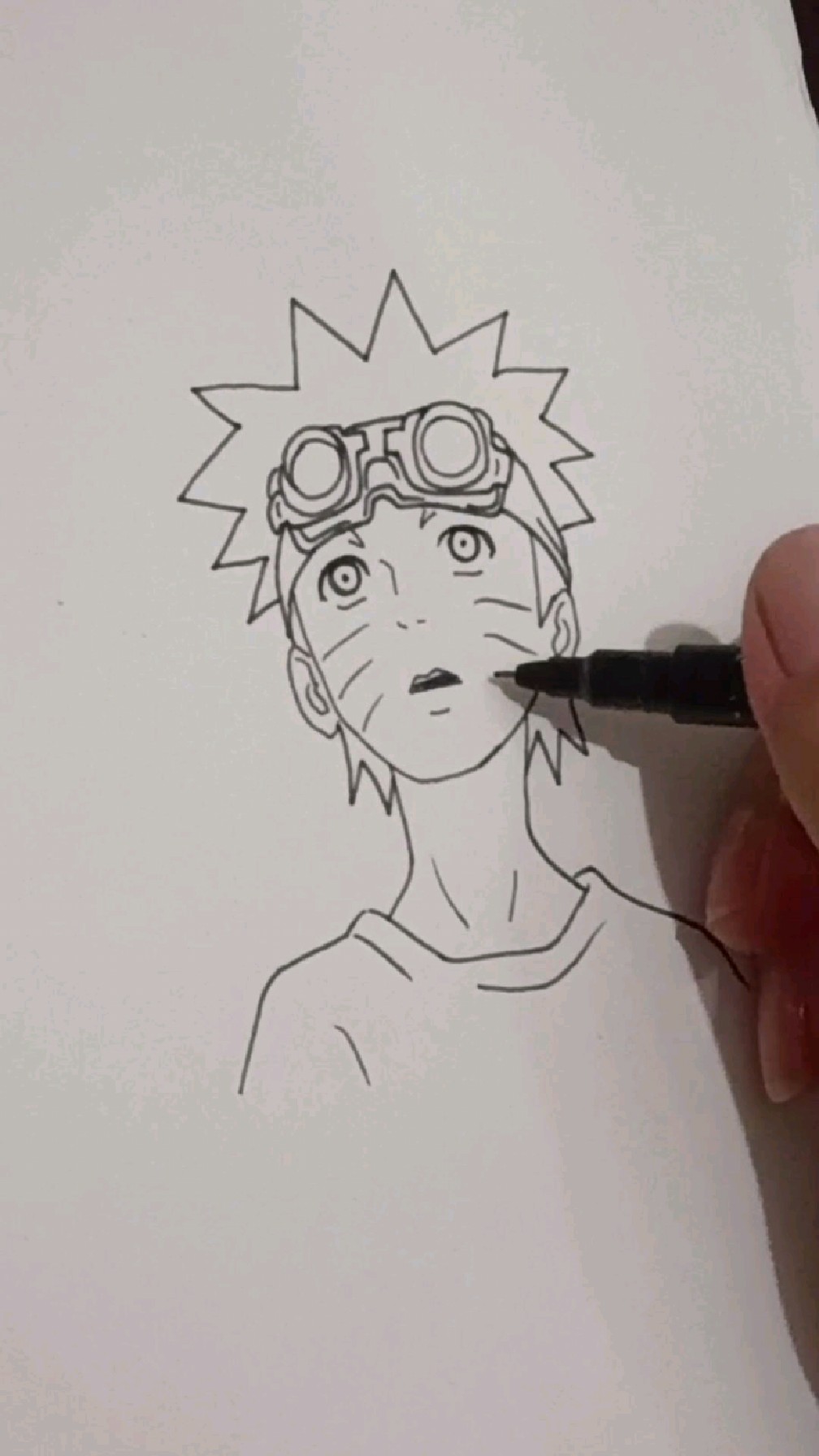 挑战不用橡皮擦画一百张粉丝喜欢的简笔画