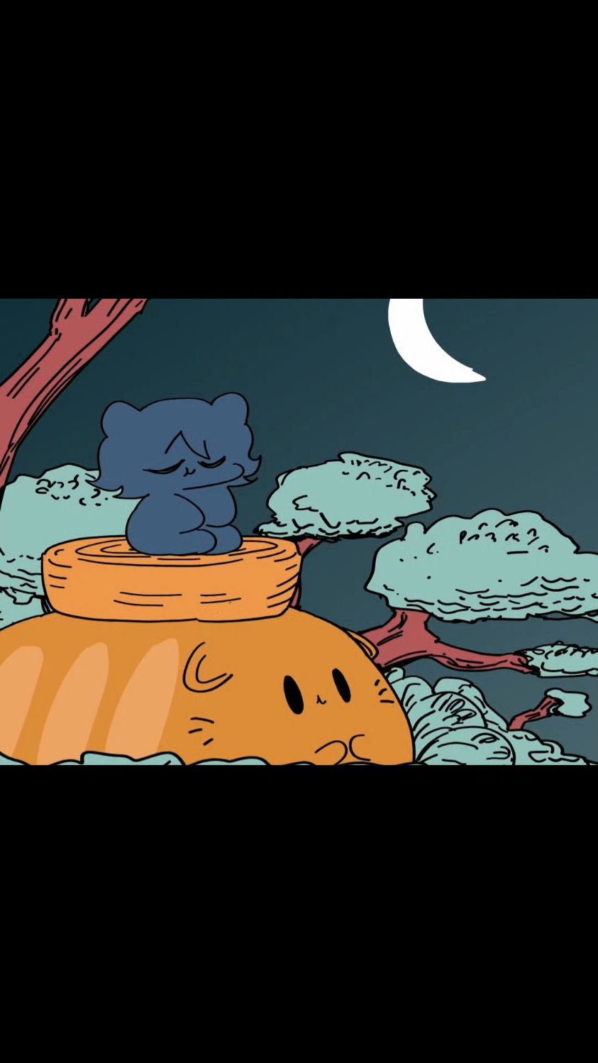 喜欢做蛋糕的小女孩