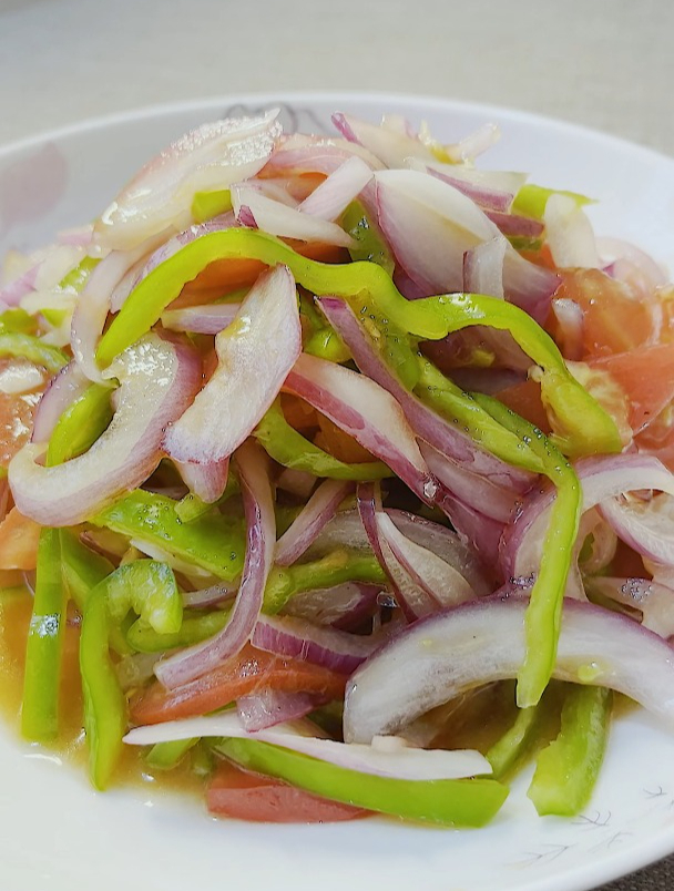 凉菜系列—老虎菜(又叫皮辣红)