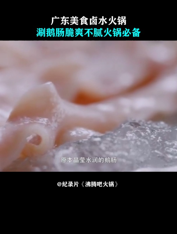 沸腾吧火锅:广东美食卤水火锅,涮鹅肠脆爽不腻,火锅必备
