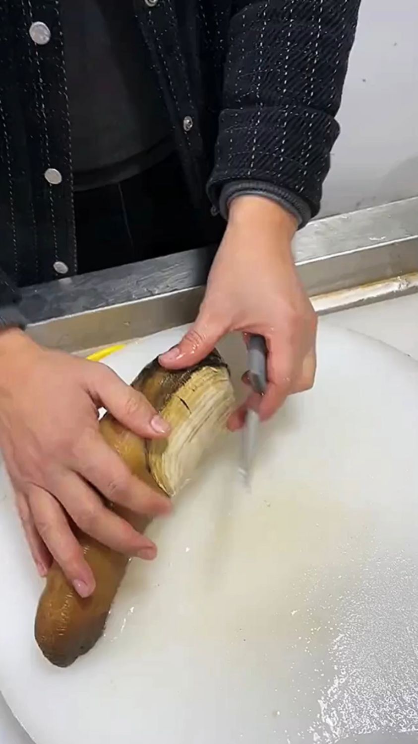 快速处理象拔蚌的做法。