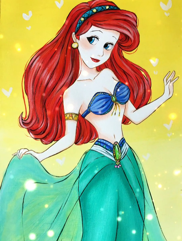 三幅美人鱼你最喜欢哪一幅,看完后感觉前两幅弱爆了!