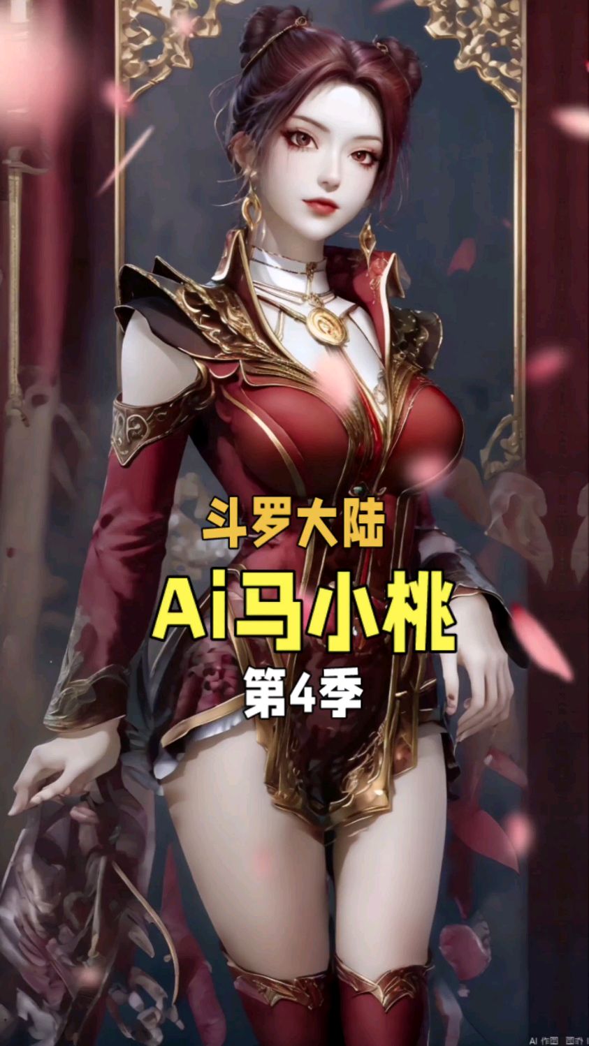 斗罗大陆,马小桃壁纸,ai马小桃,第4季!点赞收藏哦