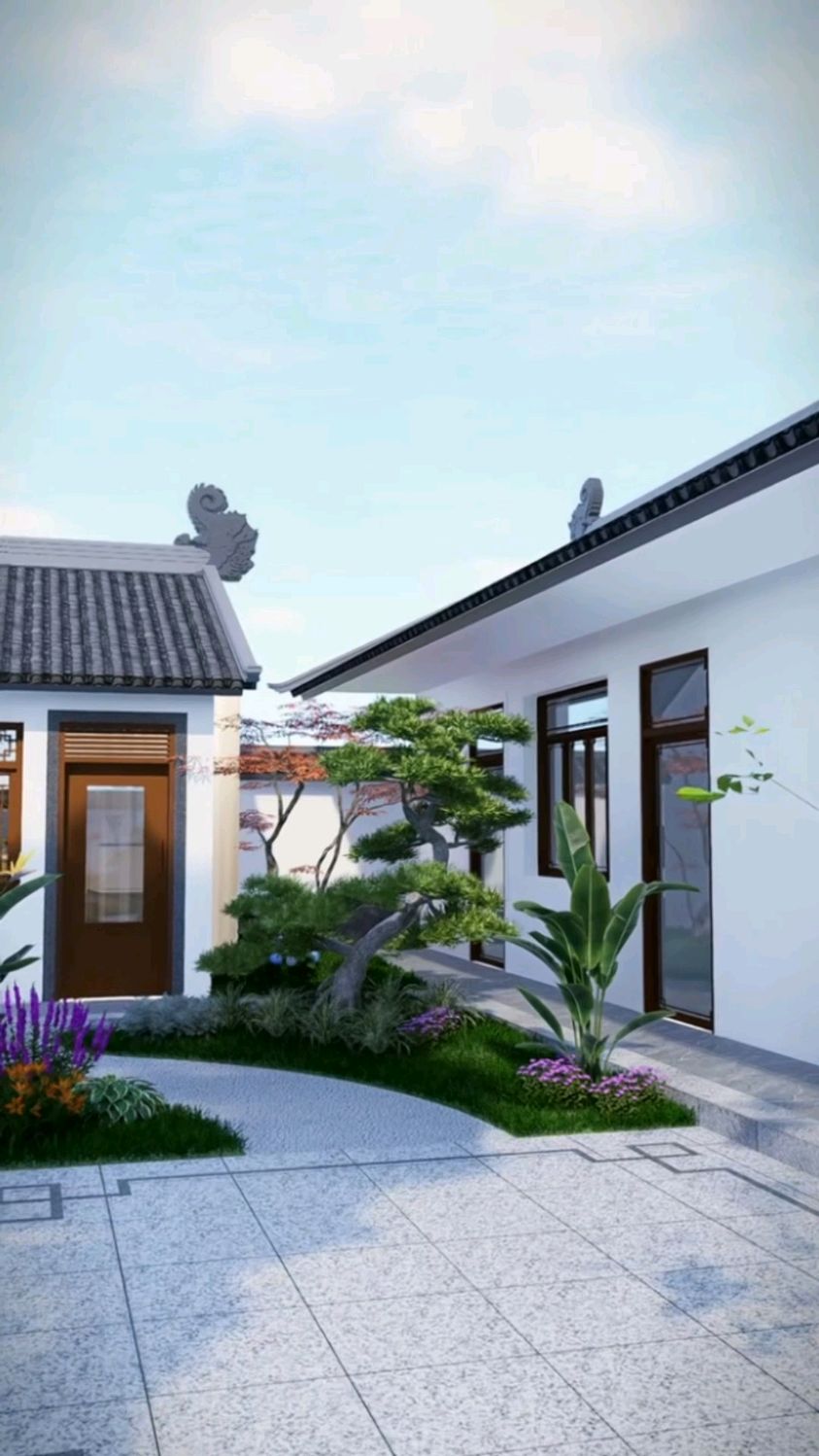 当初不听劝,非要建带院子的农村自建房,看完效果真的太香了!