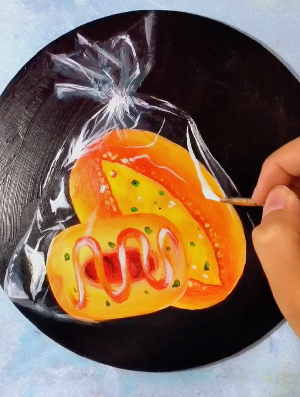 老妈画的面包,网友看完愤怒了!直言下次别画了