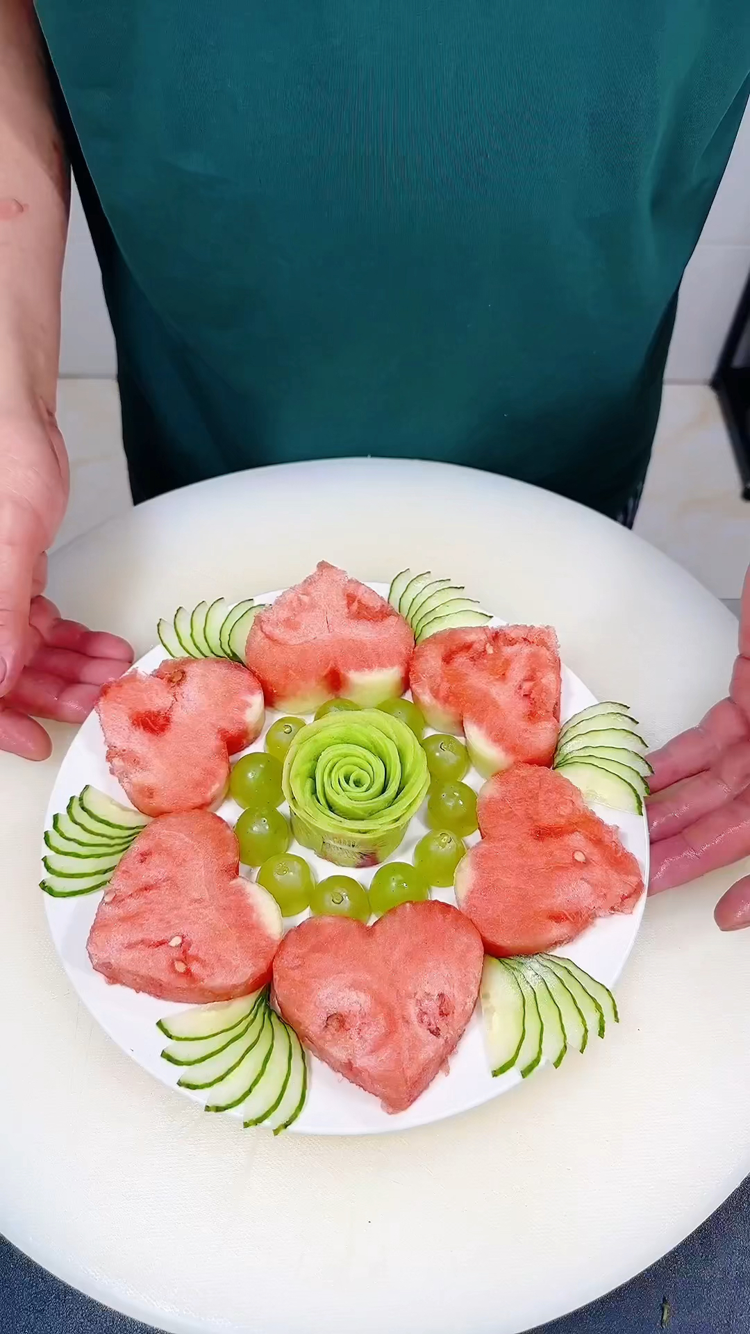 简简单单西瓜摆盘