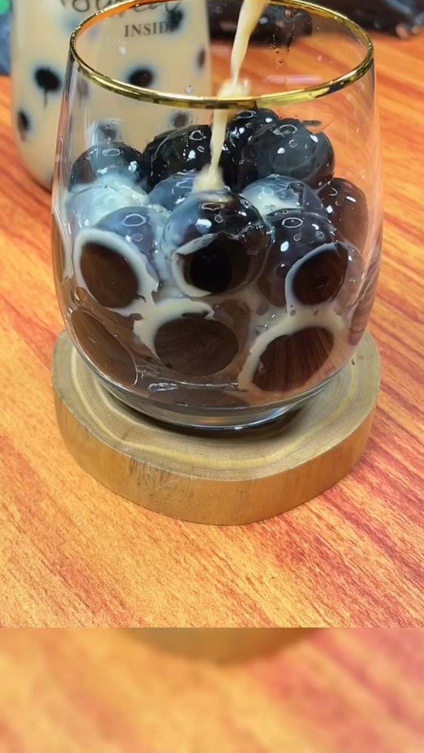 自制珍珠奶茶,超级哇塞哦