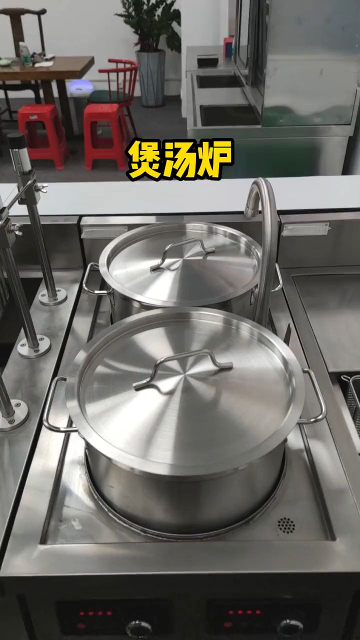 电磁双头煲汤炉炉