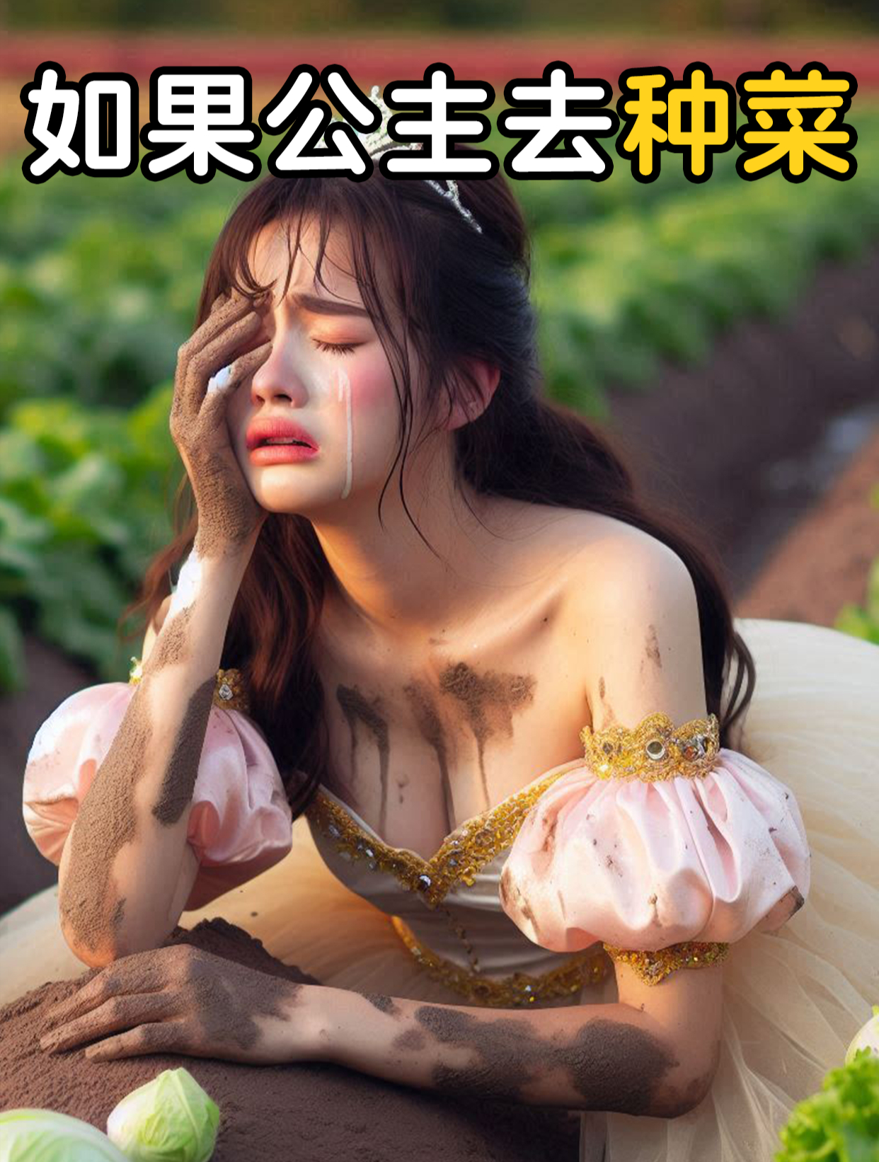 公主种菜,种着种着怎么这么黑了?