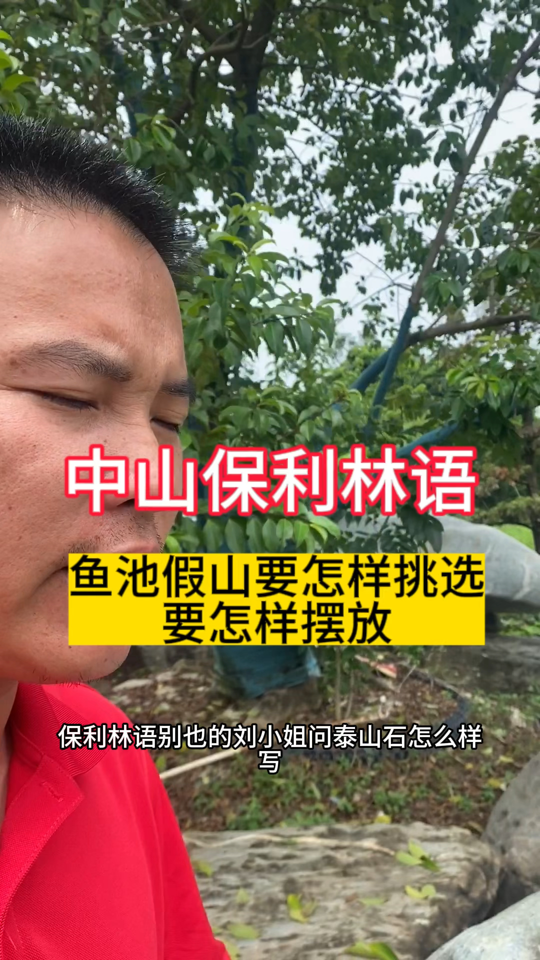 #广东中山 高端别墅园林设计鱼池假山要怎样设计#假山制作