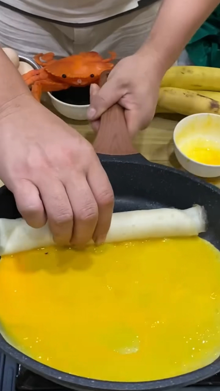 火腿鸡蛋卷这样做大人孩子都爱吃