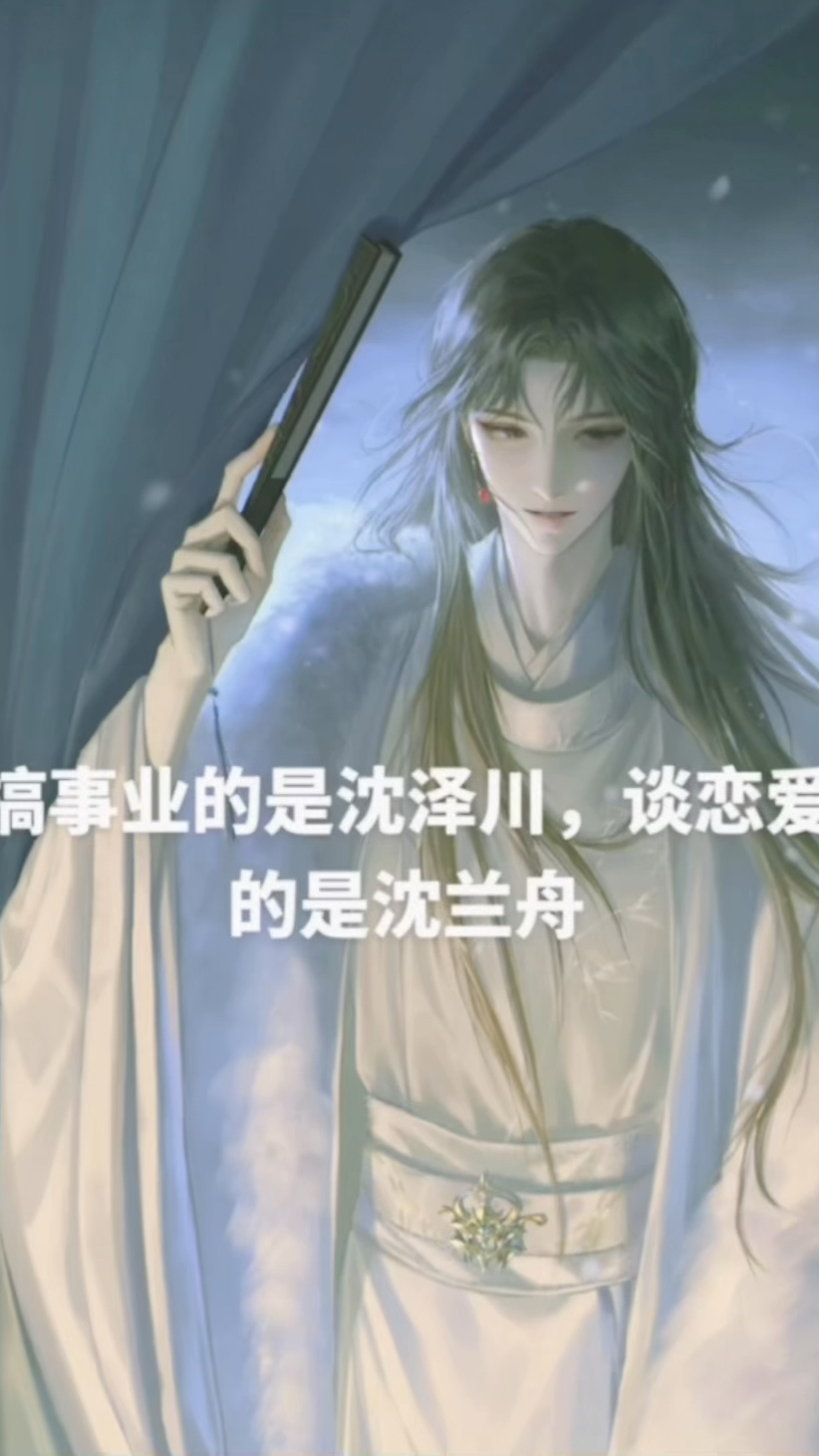 搞事业的是沈泽川,谈恋爱的是沈兰舟