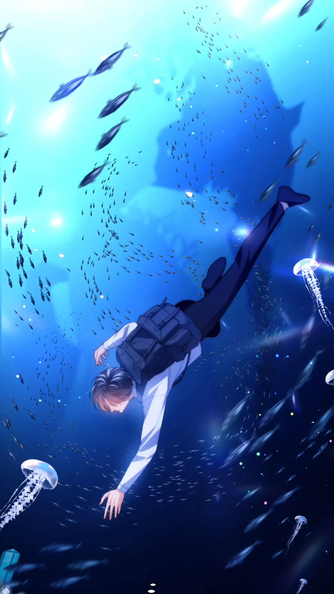 德萨罗逃离生鱼片大人的话,转化的时候可怎么办呢!——《德萨罗人鱼》