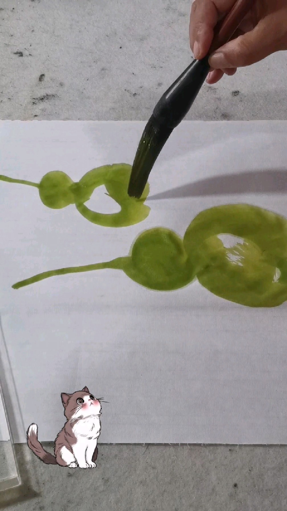 一起画葫芦,国画写意花鸟画绘画分享