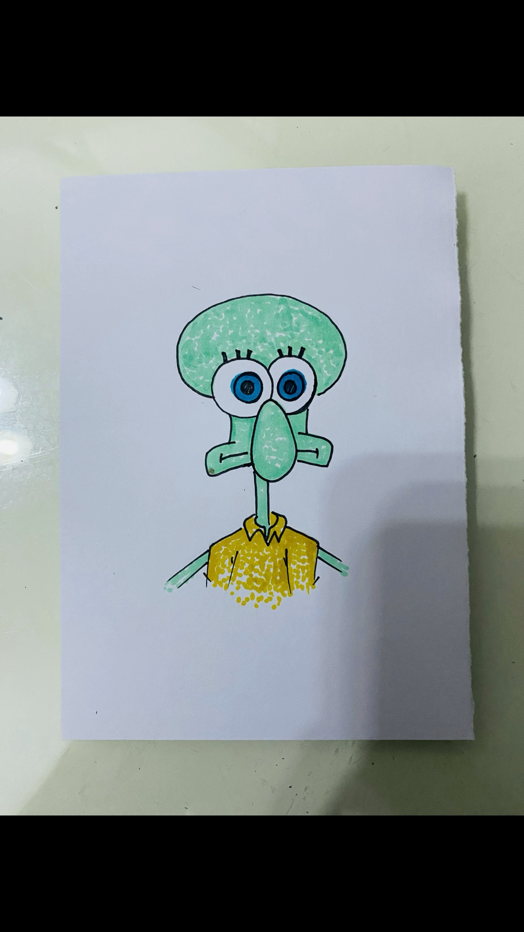 海绵宝宝里面的章鱼哥好可爱